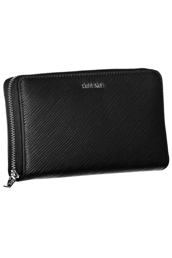 Calvin Klein Black Polyethylene Women Wallet - Image 3