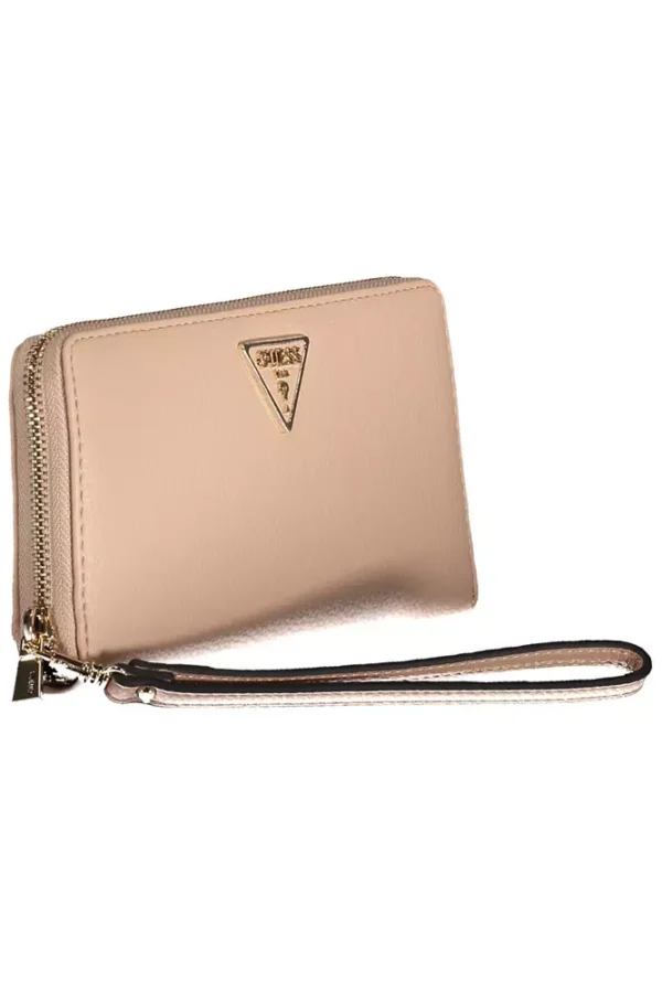 Guess Jeans Pink Polyethylene Women Wallet - Image 3
