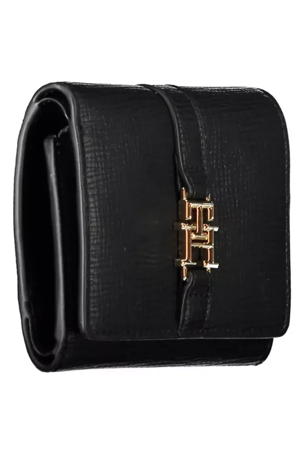 Tommy Hilfiger Black Polyethylene Women Wallet - Image 3