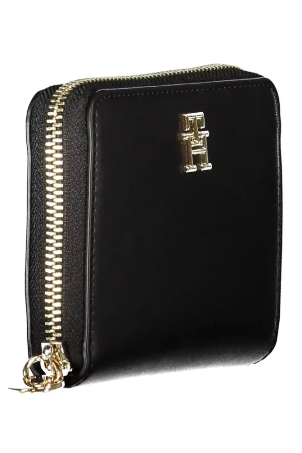 Tommy Hilfiger Black Polyethylene Women Wallet - Image 3