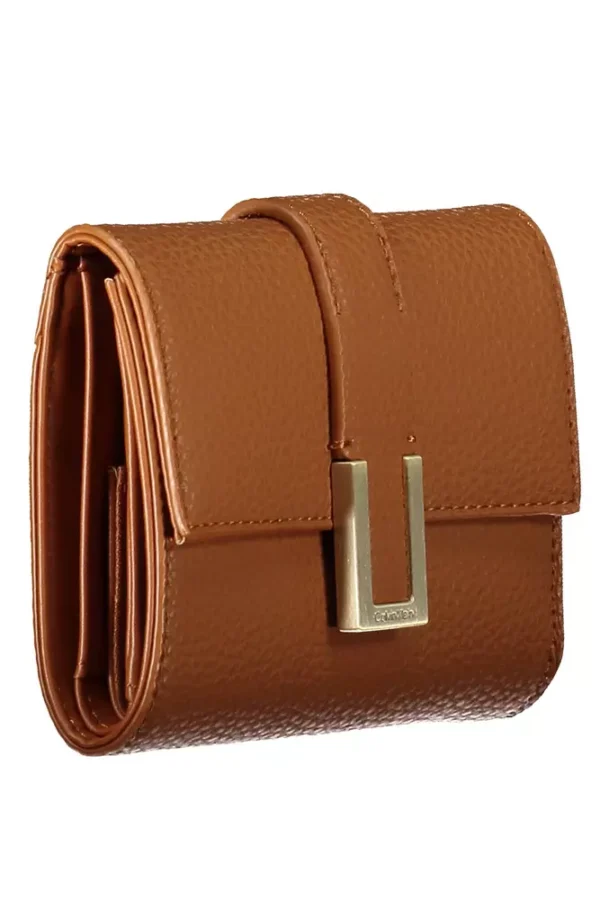 Calvin Klein Brown Polyester Women Wallet - Image 3