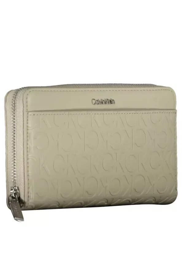 Calvin Klein Beige Polyethylene Women Wallet - Image 3