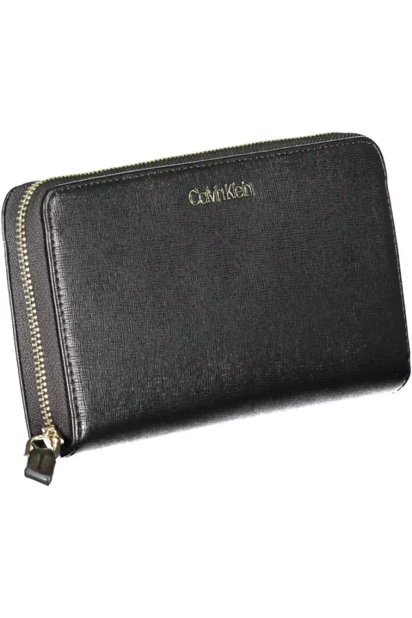 Calvin Klein Black Polyethylene Women Wallet - Image 3