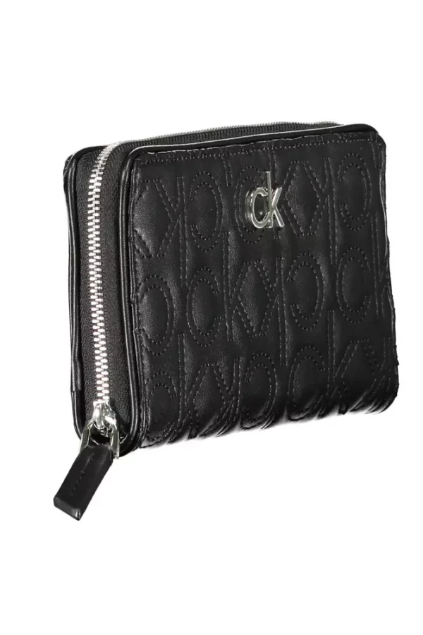 Calvin Klein Black Polyethylene Women Wallet - Image 3
