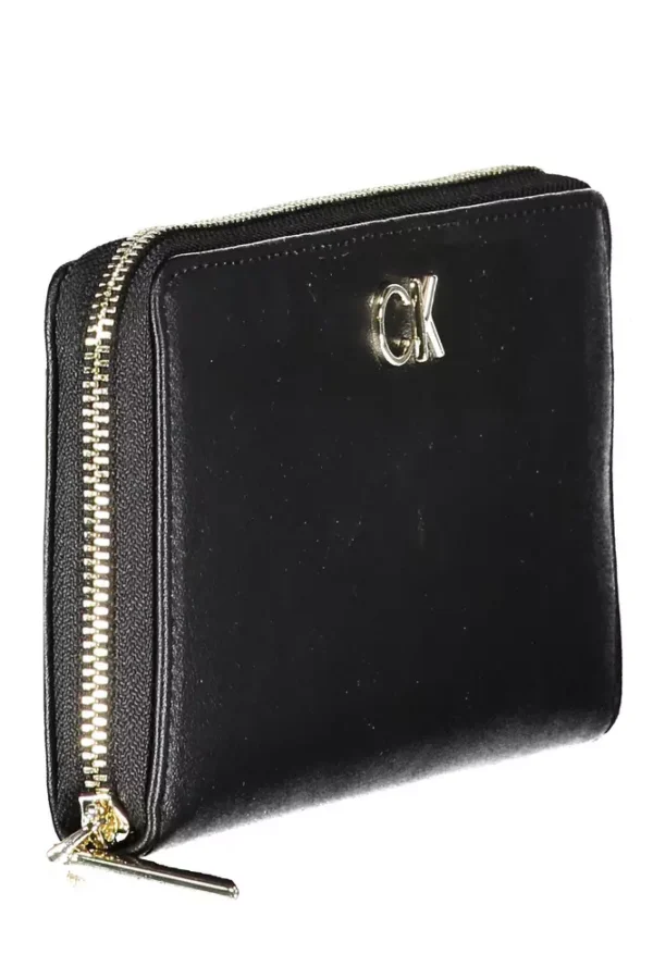 Calvin Klein Black Polyethylene Women Wallet - Image 3