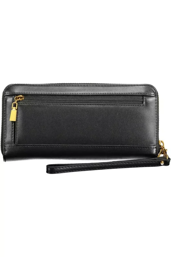 Guess Jeans Black Polyethylene Women Wallet - Image 2