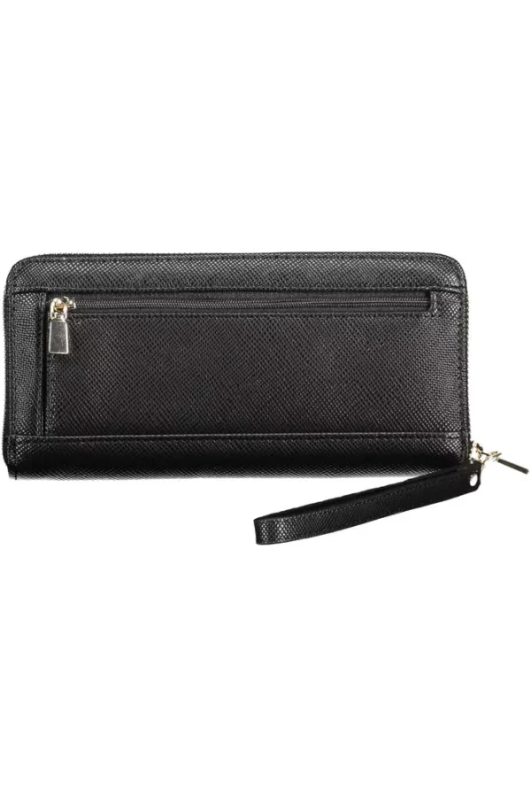Guess Jeans Black Polyethylene Women Wallet - Image 2