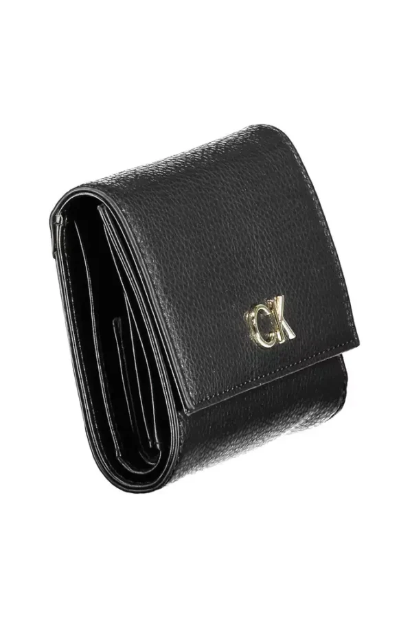 Calvin Klein Black Polyethylene Women Wallet - Image 3