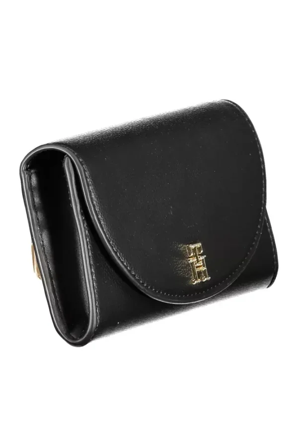Tommy Hilfiger Black Polyethylene Women Wallet - Image 3