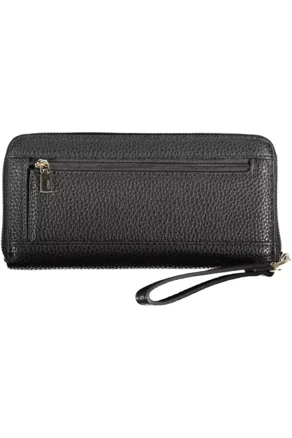 Guess Jeans Black Polyethylene Women Wallet - Image 2