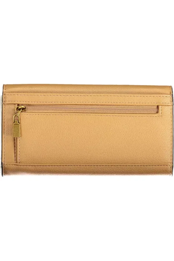 Guess Jeans Beige Polyethylene Women Wallet - Image 2