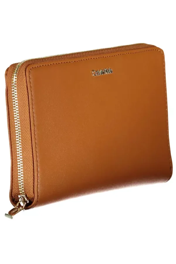 Calvin Klein Brown Polyethylene Women Wallet - Image 3