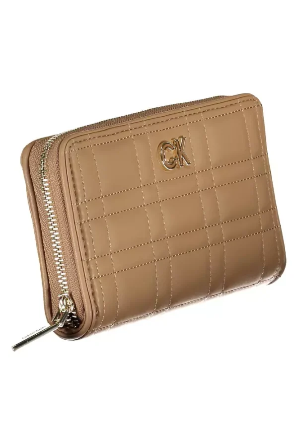 Calvin Klein Beige Polyester Women Wallet - Image 3