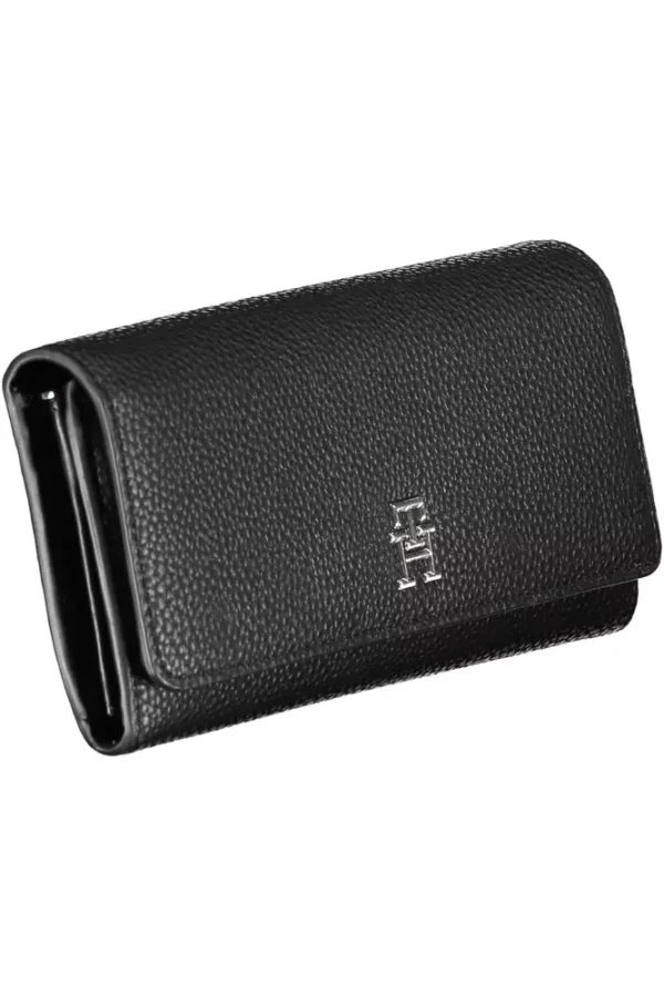 Tommy Hilfiger Black Polyethylene Women Wallet - Image 3