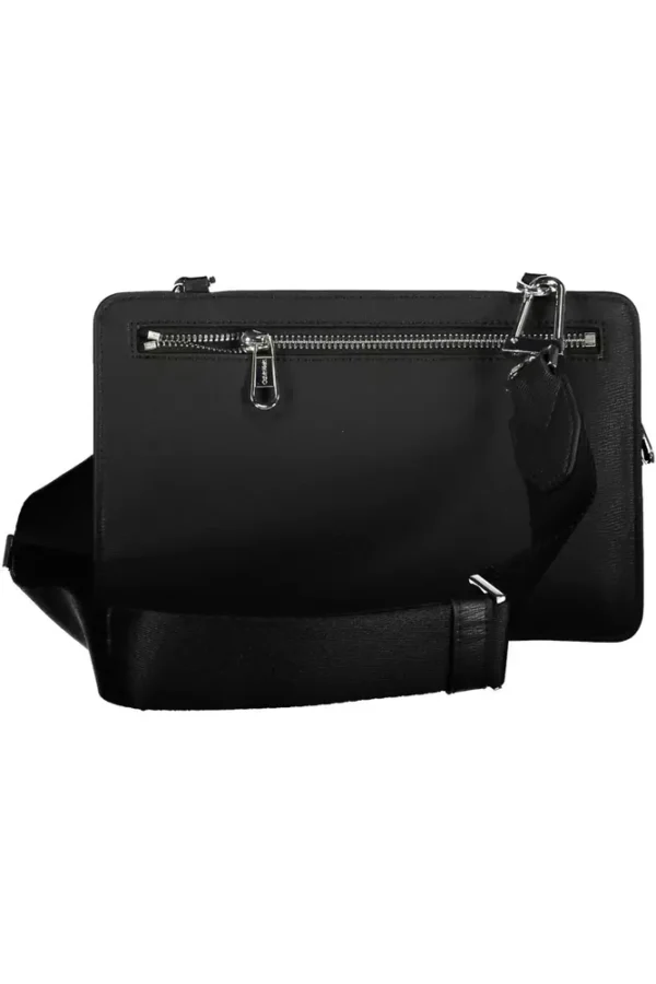 Calvin Klein Black Polyester Men Shoulder Bag - Image 2