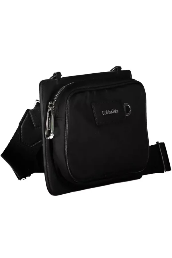 Calvin Klein Black Polyester Men Shoulder Bag - Image 3