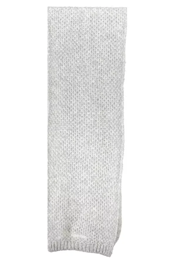 Calvin Klein Gray Alpaca Women Scarf - Image 3