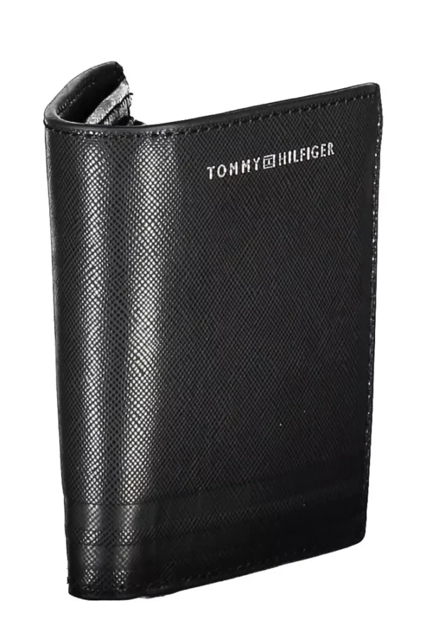 Tommy Hilfiger Black Leather Men Wallet - Image 3