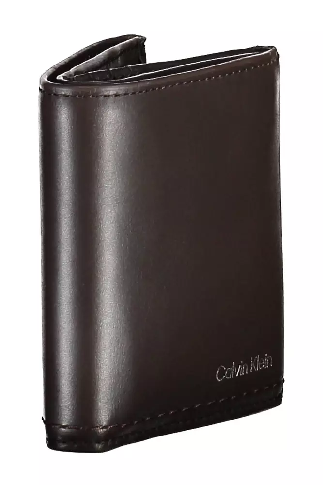 Calvin Klein Brown Leather Men Wallet - Image 3
