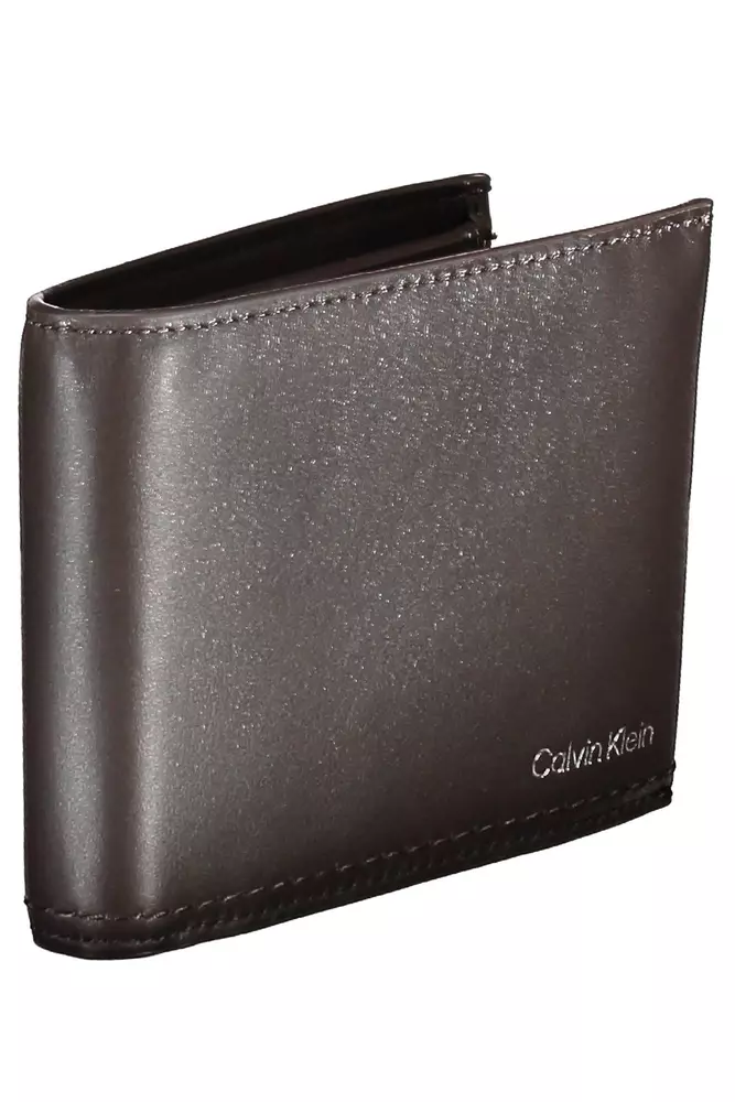 Calvin Klein Brown Leather Men Wallet - Image 3