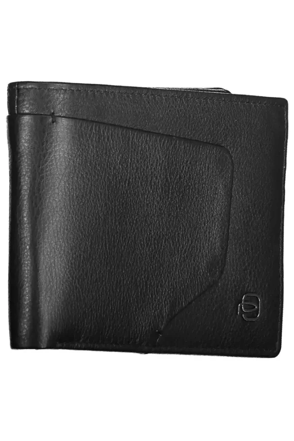 Piquadro Black Leather Mens Wallet - Image 3