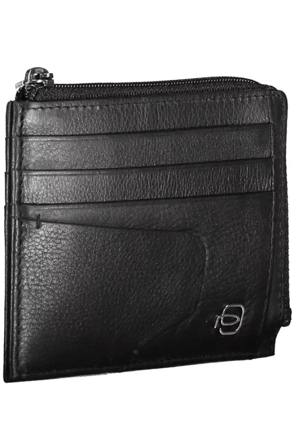 Piquadro Black Leather Men Wallet - Image 3