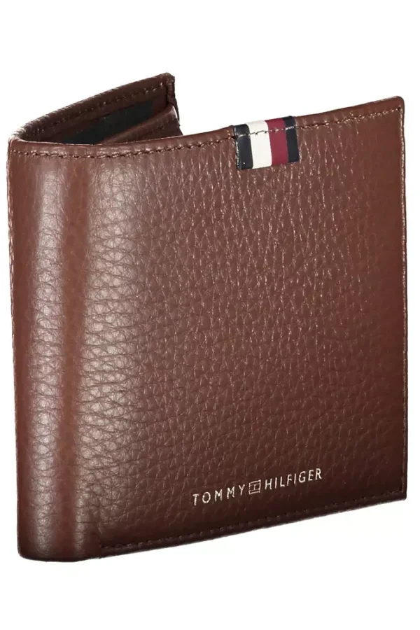 Tommy Hilfiger Brown Leather Men Wallet - Image 3
