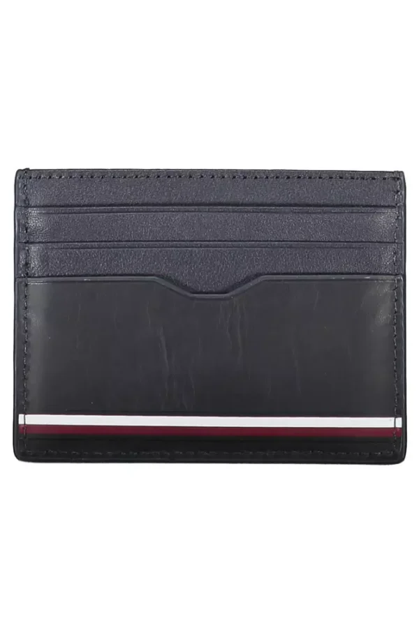 Tommy Hilfiger Blue Leather Men Wallet - Image 2