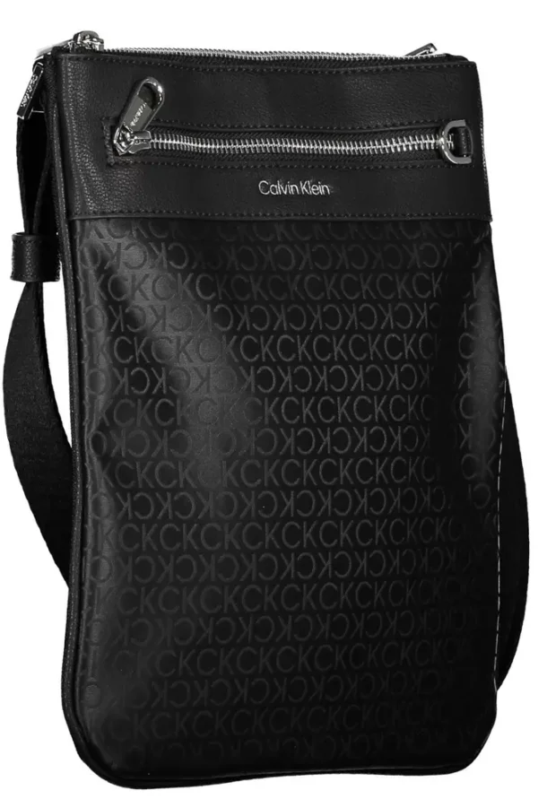 Calvin Klein Black Polyester Men Shoulder Bag - Image 3