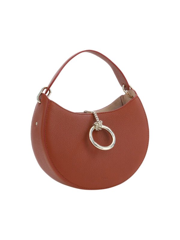 Chloé Sepia Brown Small Arlène Women Leather Shoulder Bag - Image 2