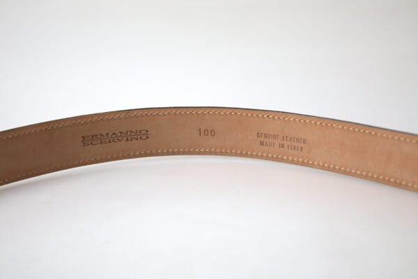 Ermanno Scervino Exquisite Italian Leather Belt with Metal Buckle - Image 2