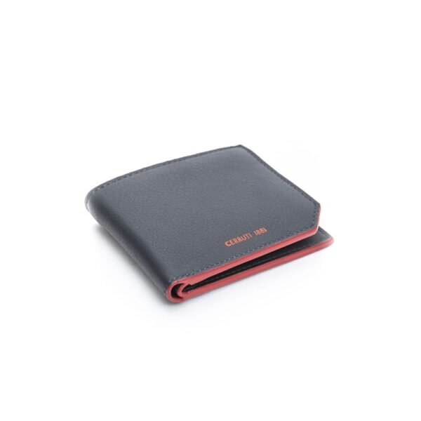 Cerruti 1881 Blue Calf Leather Men Wallet - Image 7