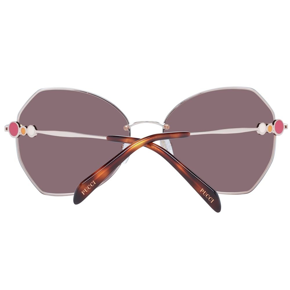 Emilio Pucci Rose Gold Women Sunglasses - Image 3