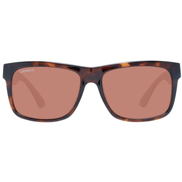Serengeti Brown Unisex Sunglasses - Image 2