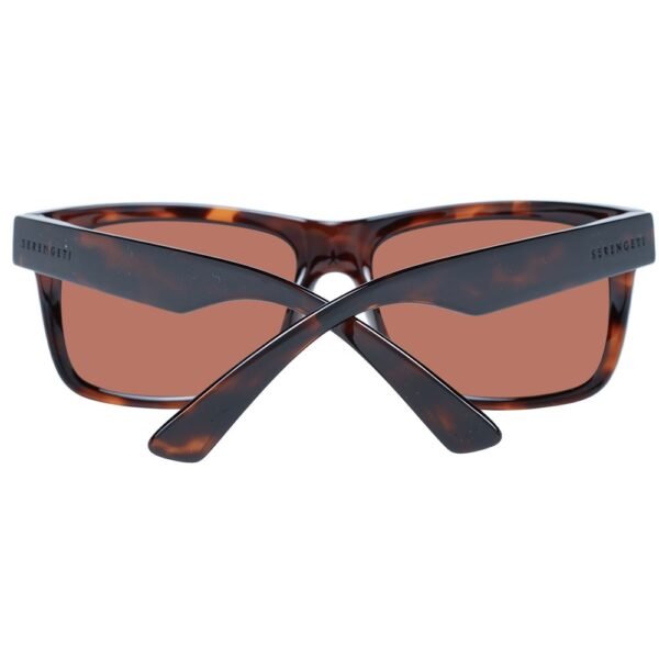 Serengeti Brown Unisex Sunglasses - Image 3
