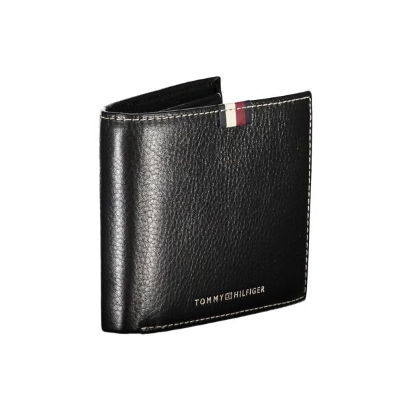 Tommy Hilfiger Black Leather Men Wallet - Image 3