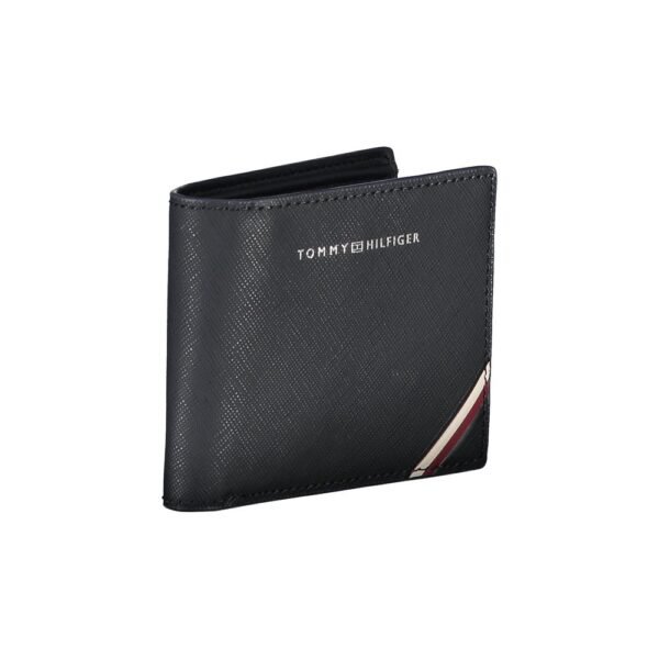Tommy Hilfiger Blue Leather Men Wallet - Image 3