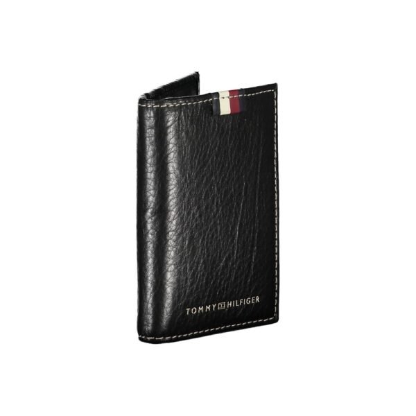 Tommy Hilfiger Black Leather Men Cardholder - Image 3