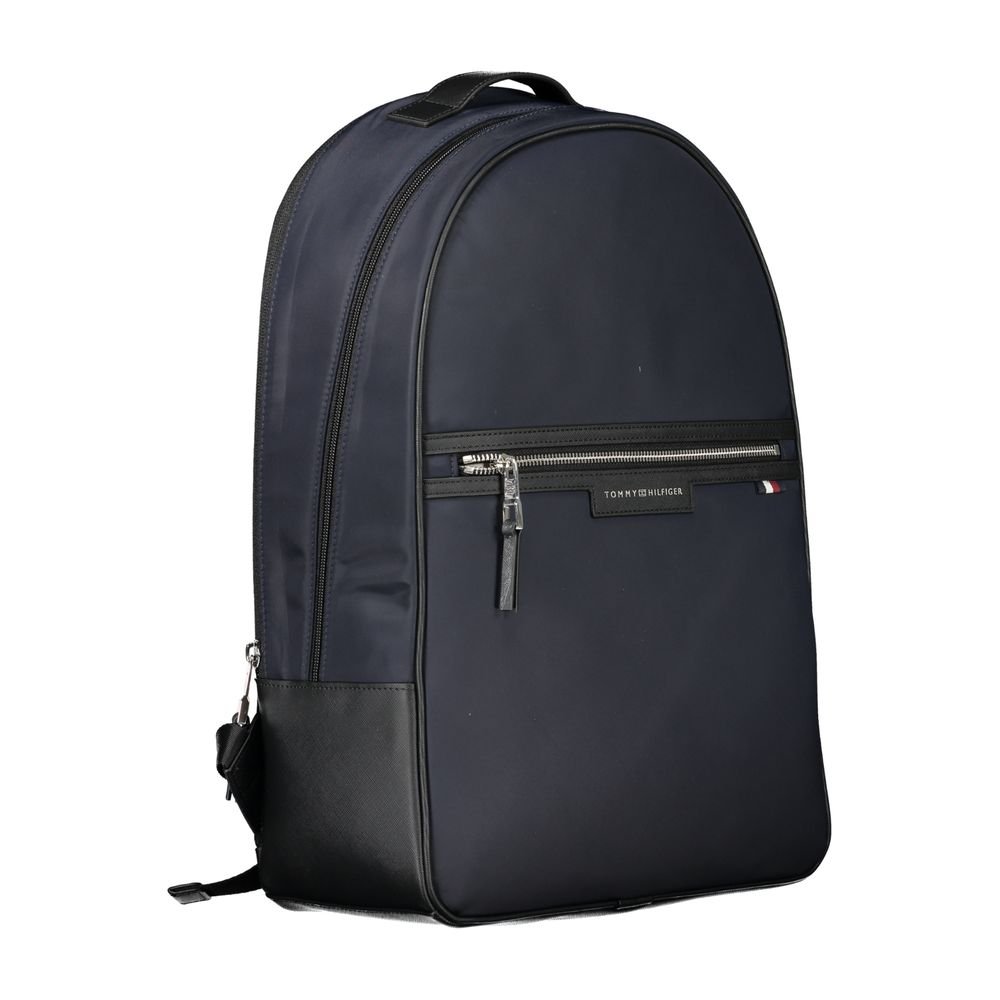 Tommy Hilfiger Blue Polyester Men Backpack - Image 3