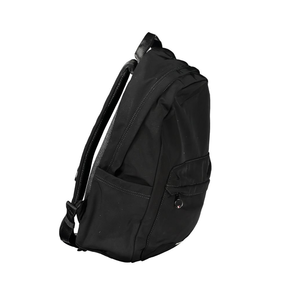 Tommy Hilfiger Black Polyester Men Backpack - Image 3
