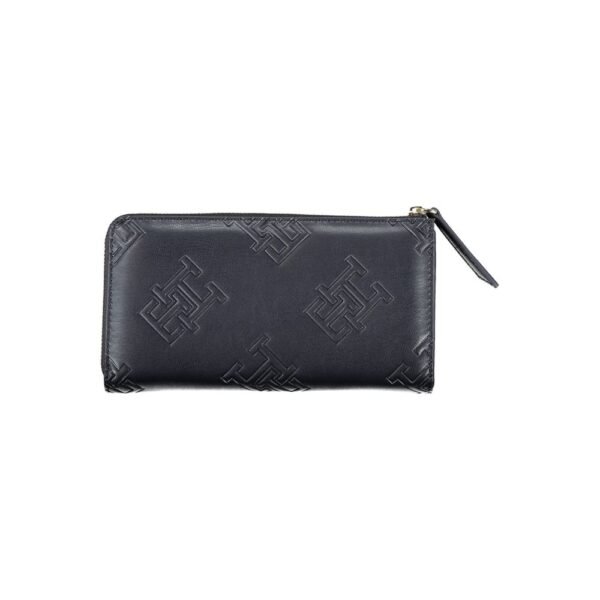 Tommy Hilfiger Elegant Blue Zip-Around Women Wallet - Image 2