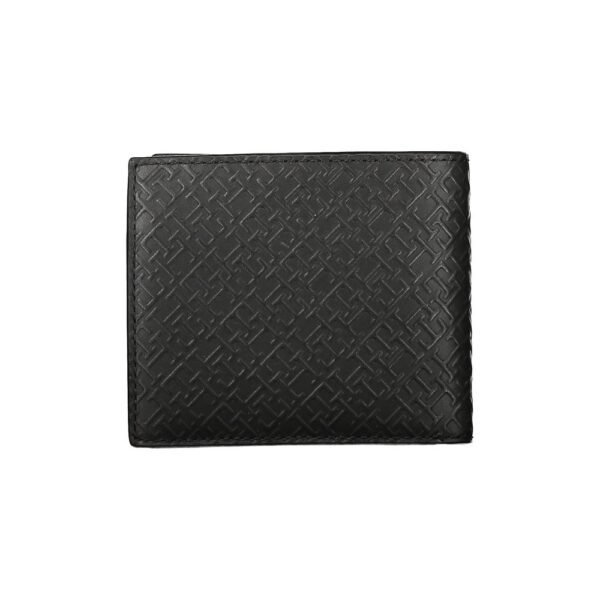 Tommy Hilfiger Elegant Black Leather Wallet with Multi-Compartments - Image 2