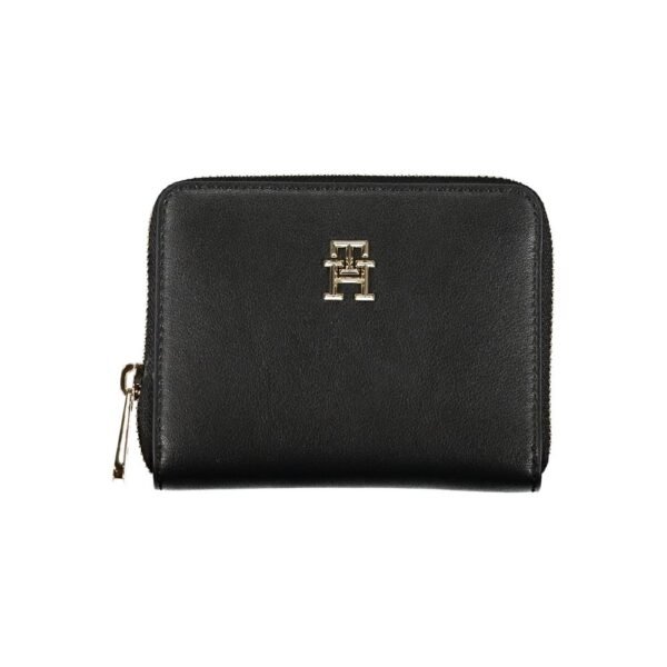 Tommy Hilfiger Black Multi-Compartment Women Wallet