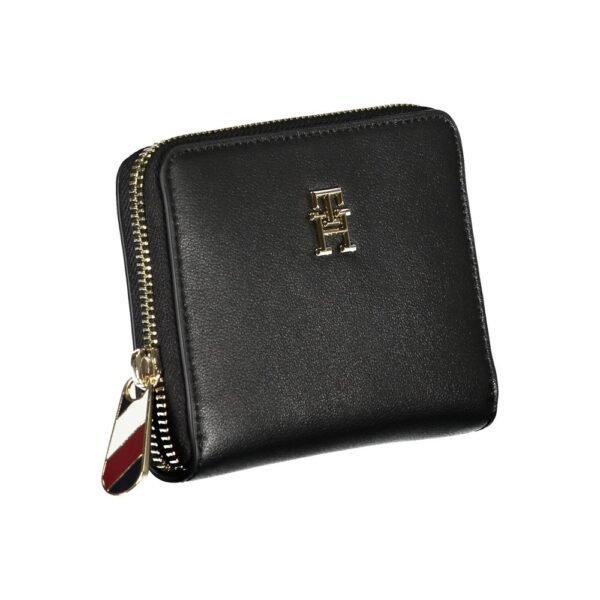 Tommy Hilfiger Black Multi-Compartment Women Wallet - Image 3