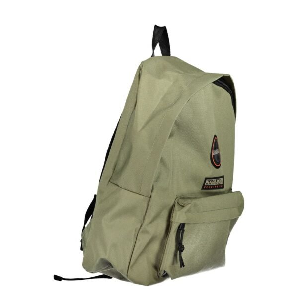 Napapijri Eco-Conscious Green Backpack with Sleek Design - Image 3
