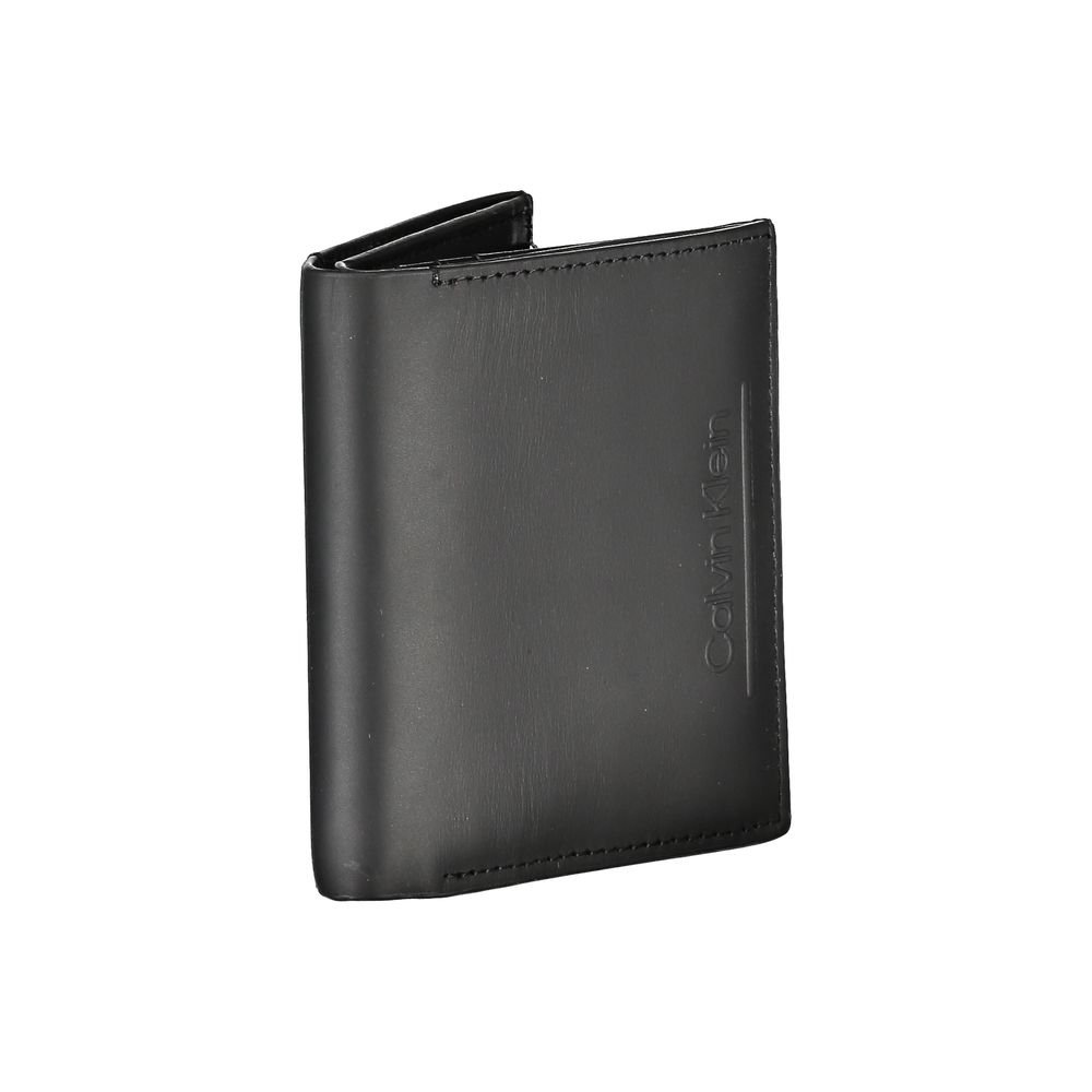 Calvin Klein Sleek Dual Compartment Leather Wallet - Image 3
