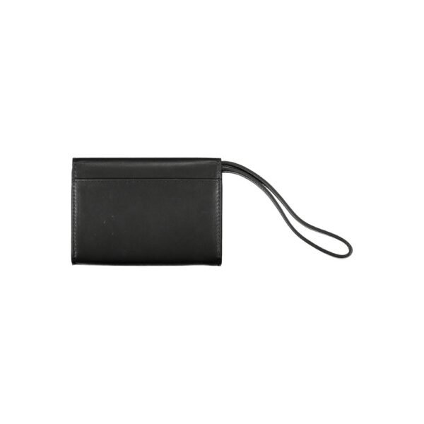 Calvin Klein Sleek Compact Designer Wallet in Black - Image 2