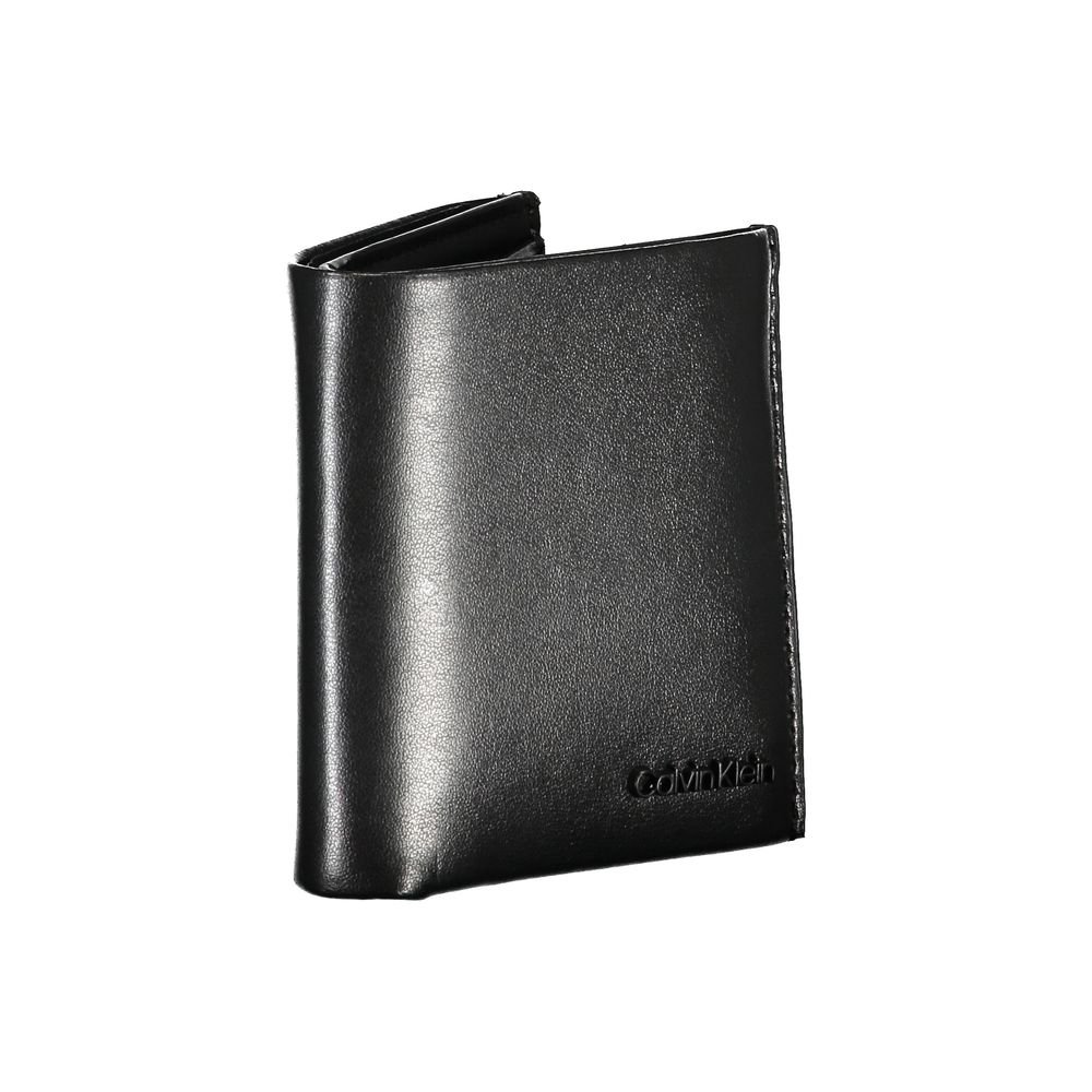 Calvin Klein Sleek Black Leather RFID Wallet - Image 3
