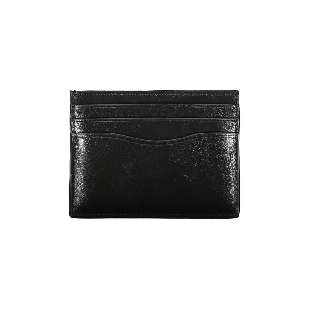 Calvin Klein Sleek Black Leather Card Holder - Image 2