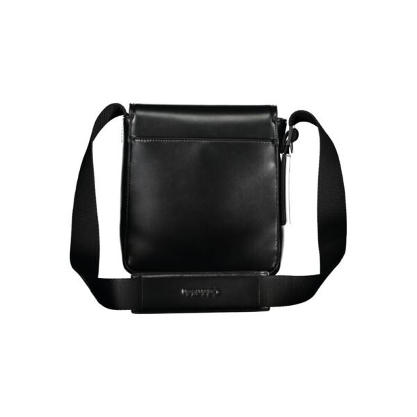 Calvin Klein Sleek Black Shoulder Bag with Logo Detail - Image 2